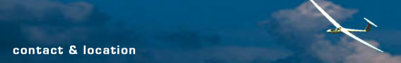 contact & location of the Toronto Soaring Club