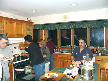 Cooking at the Foster's